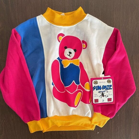 Sun-Daze Other - NWT Sun-Daze Teddy Bear T-Shirt Size 6